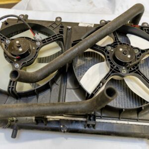 Radiator With Double Fan